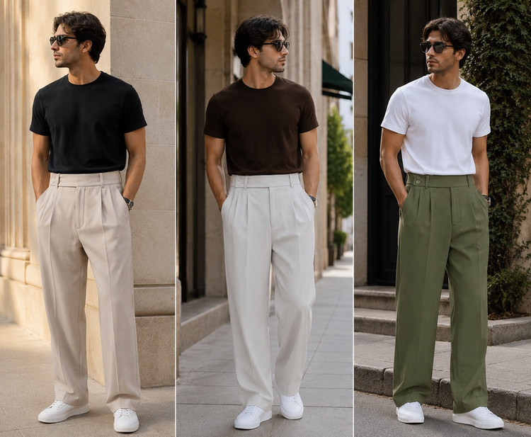 new collection شلوار نیم بگ پارچه لنین در4رنگ جذاب چهار سایز ۳۲-۳۳-۳۴-۳۶ با ضمانت دوخت و پارچه وشست ثبت سفارش: شماره تماس ا ۰۹۱۲۵۹۰۴۷۶۱
